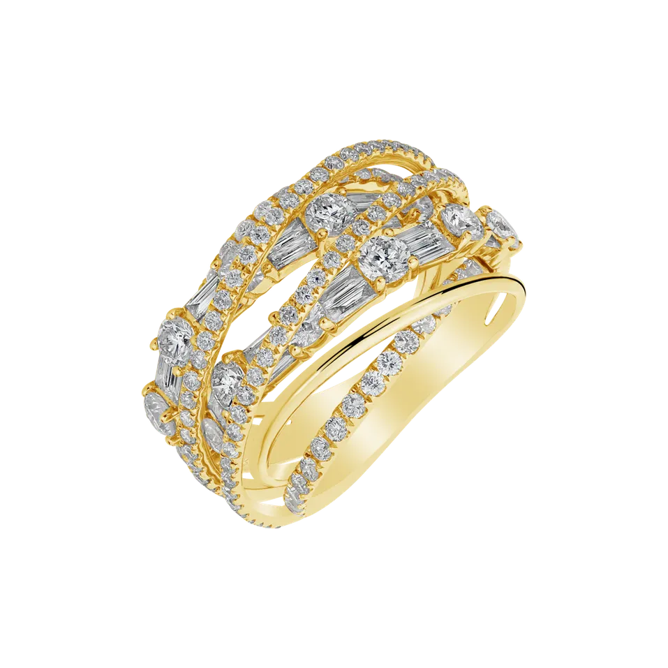 Prsten s diamanty Dionysus