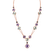 Náhrdelník s ametysty a topazy Rainbow Icon2