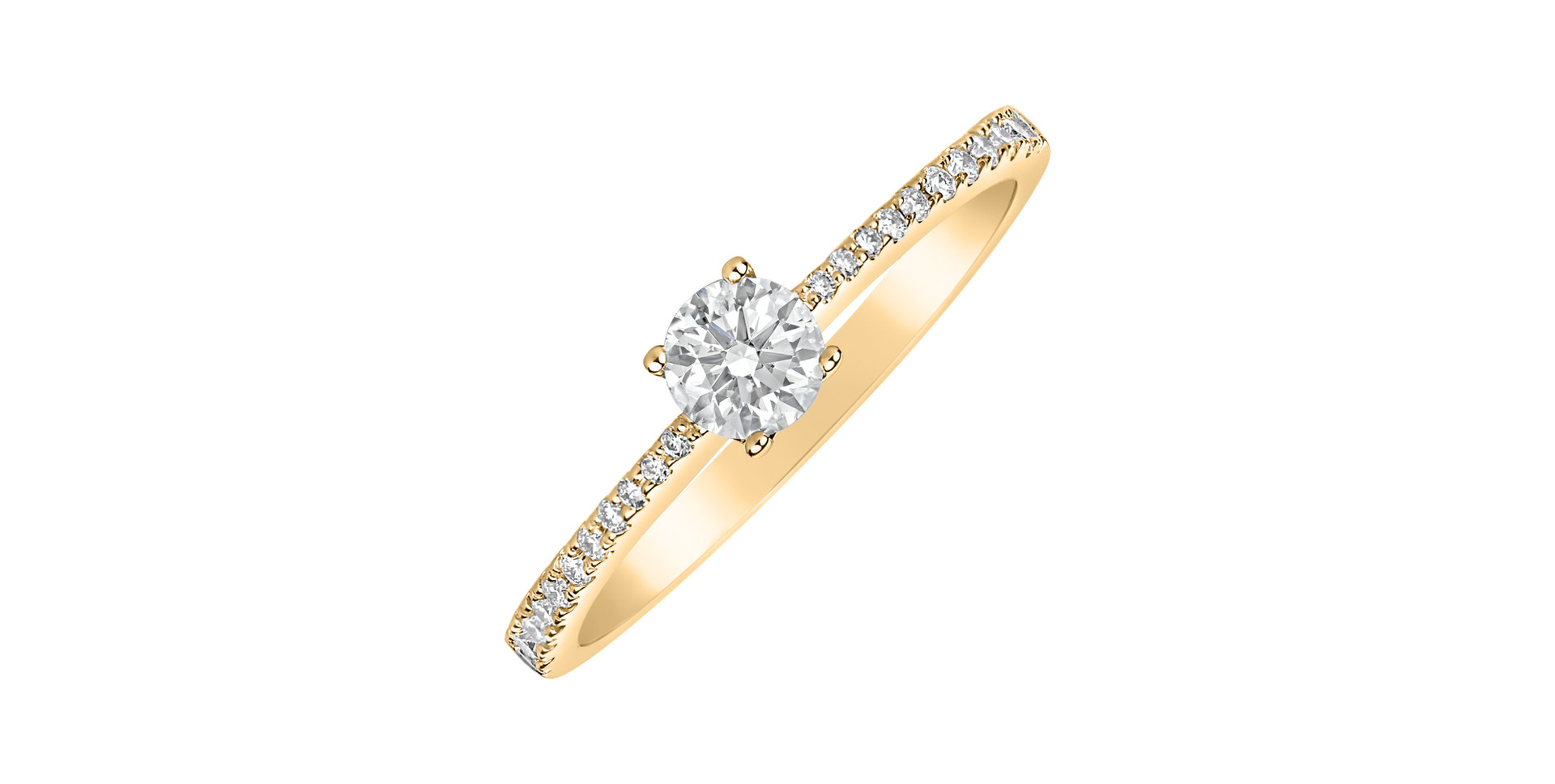 Prsten s diamanty Glittery Love