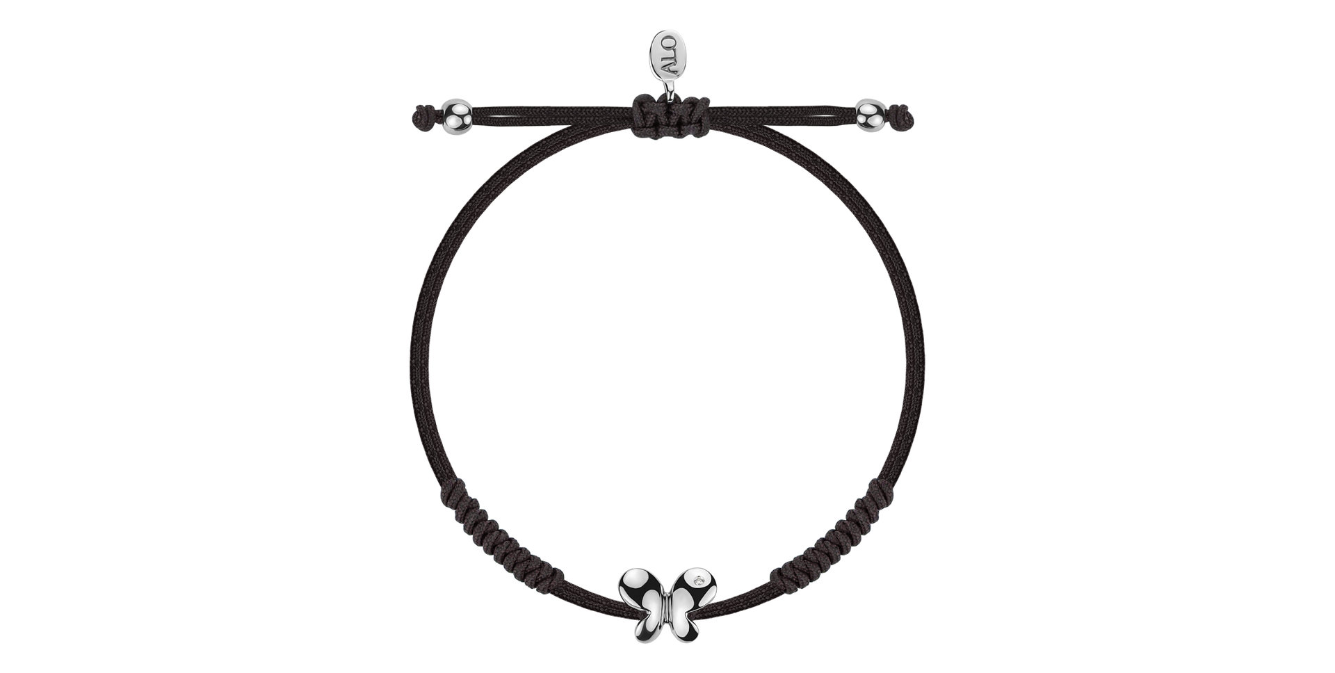 Náramek s diamantem Royal Papillon