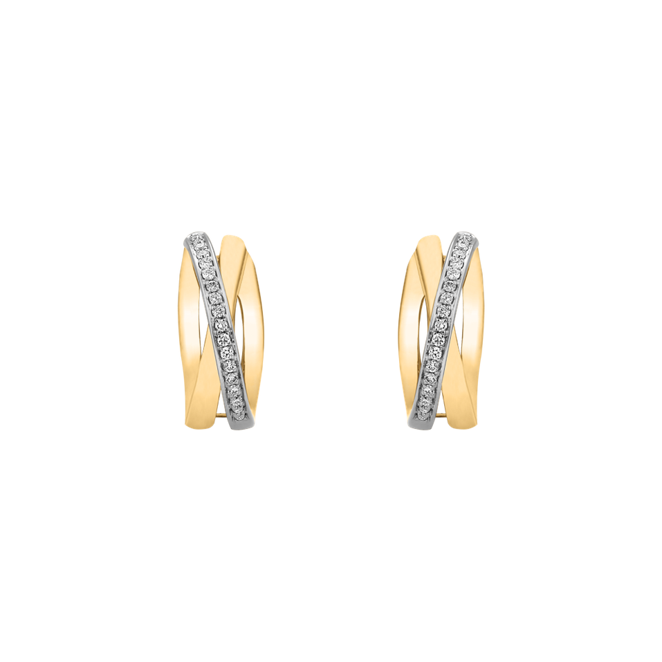 Náušnice s diamanty Galaxy Treasure