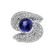Prsten s tanzanitem a diamanty Eminence of Heaven2