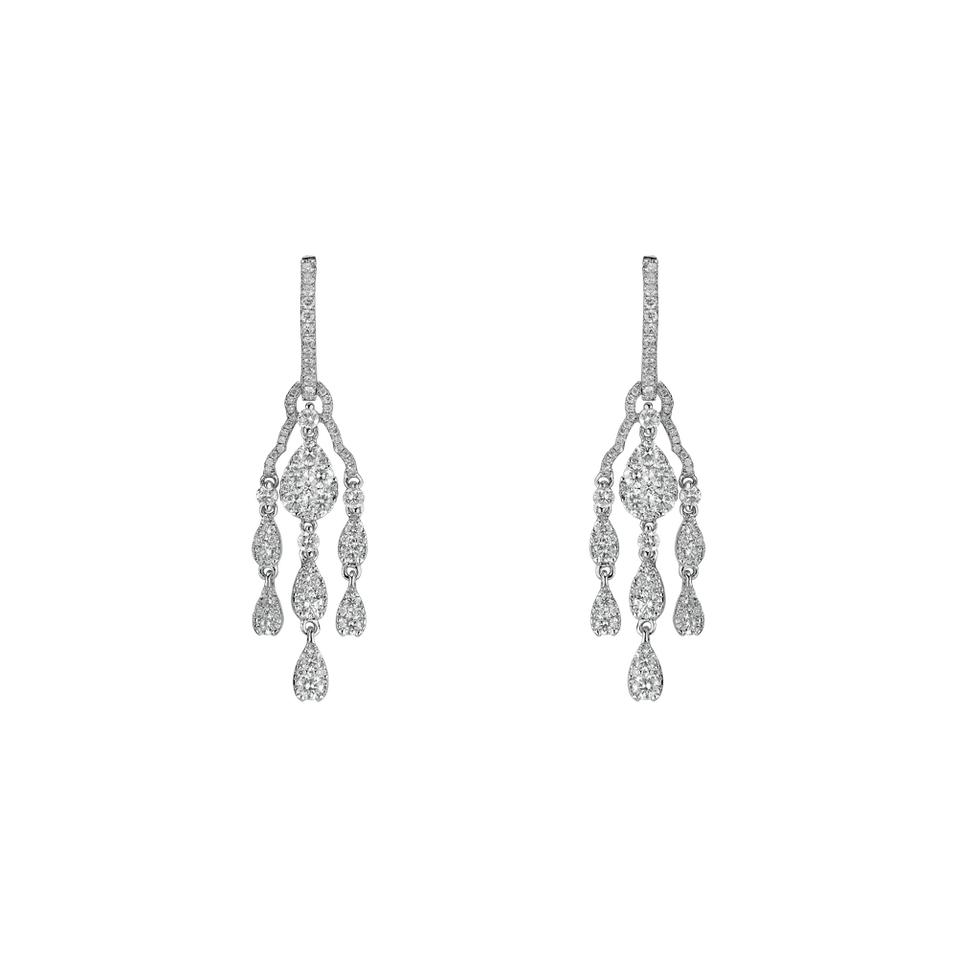 Náušnice s diamanty Versailles Signature