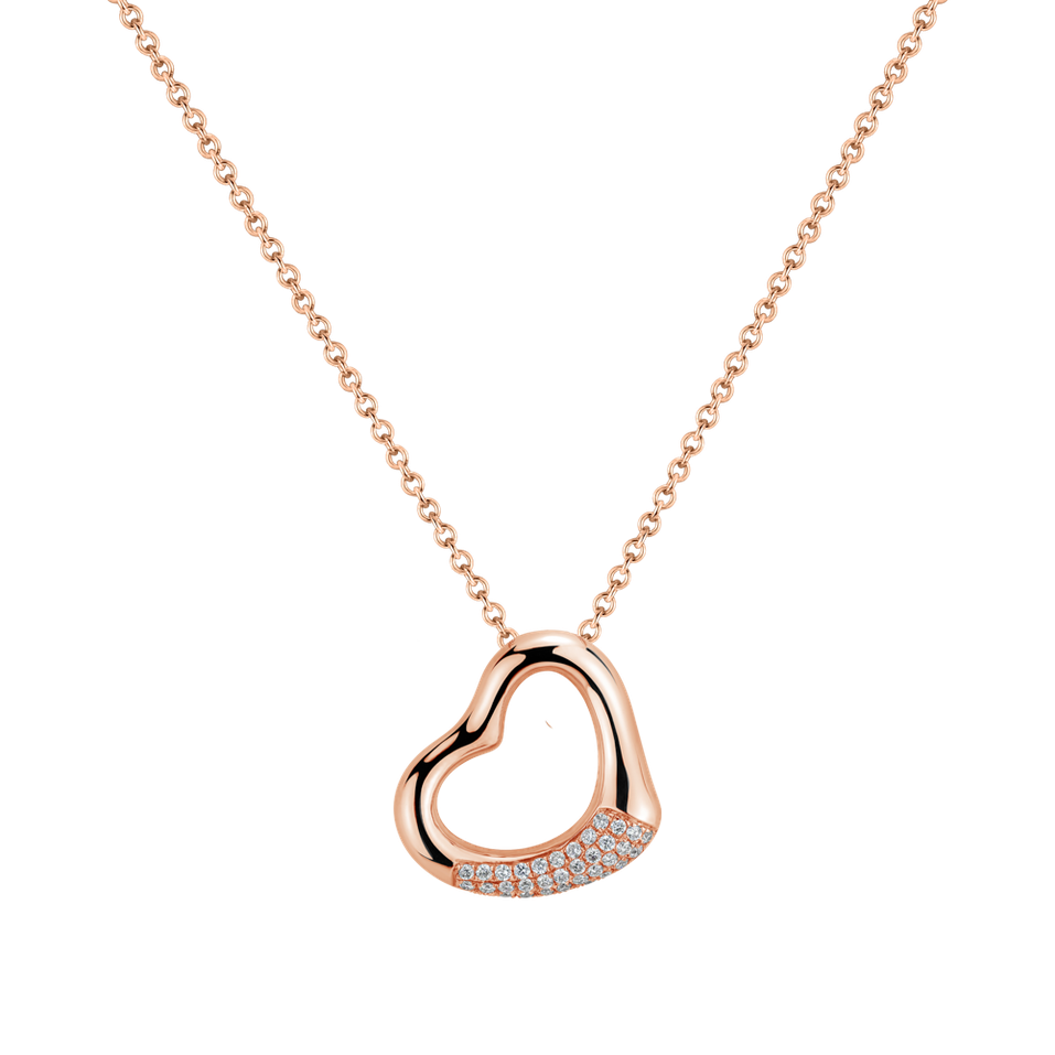 Náhrdelník s diamanty Lovely Beau