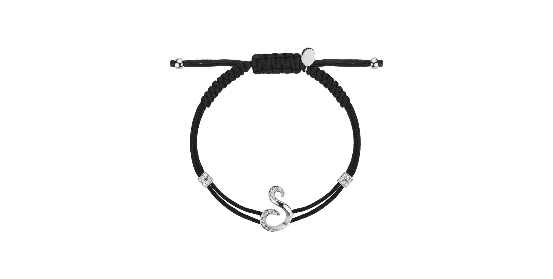 Náramek s diamanty Element of Letter