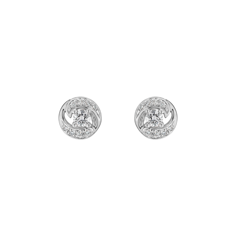 Náušnice s diamanty Star Lovers