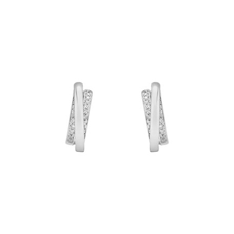 Náušnice s diamanty Dream Wings