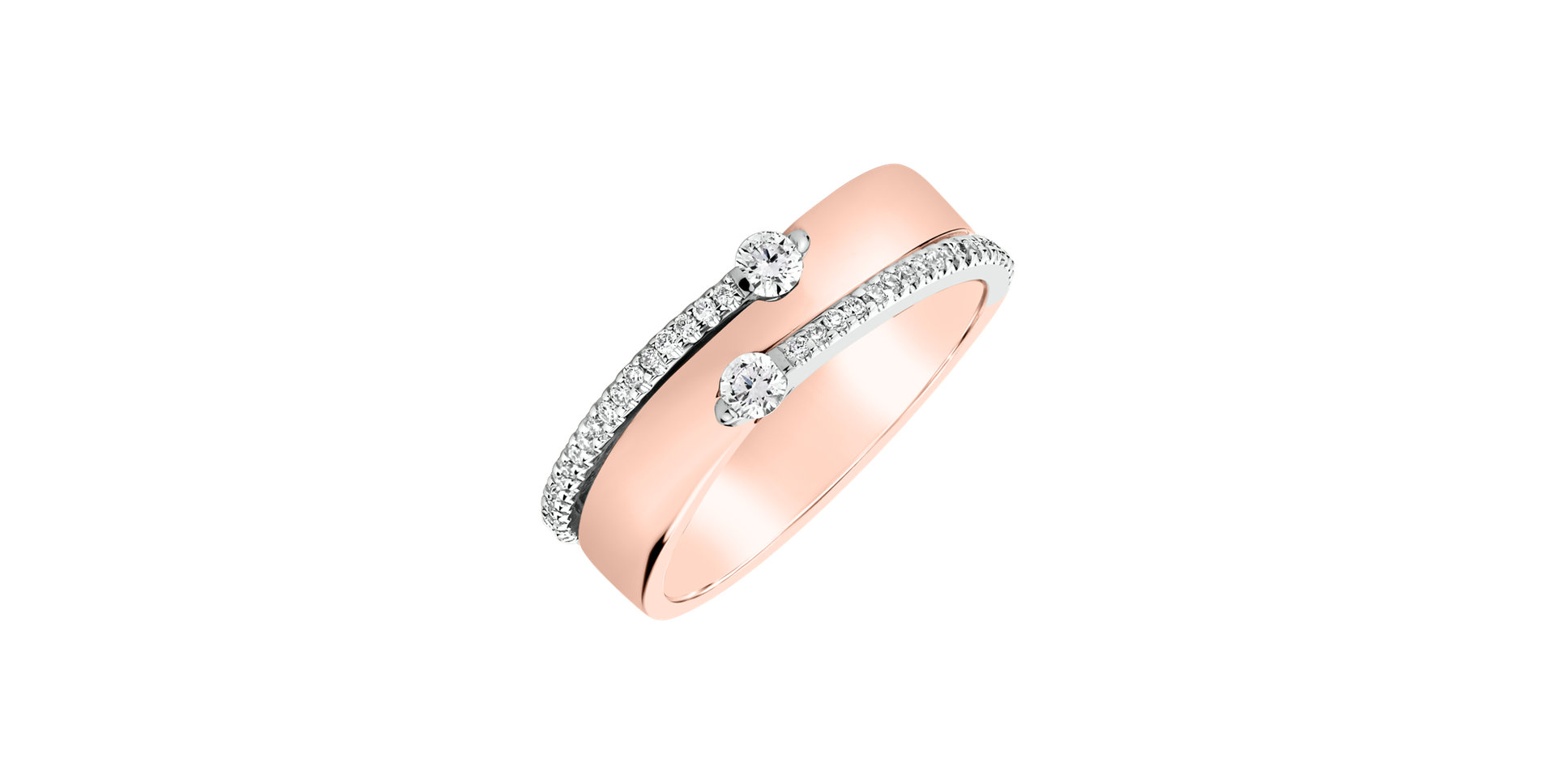 Prsten s diamanty Amazing Symphony