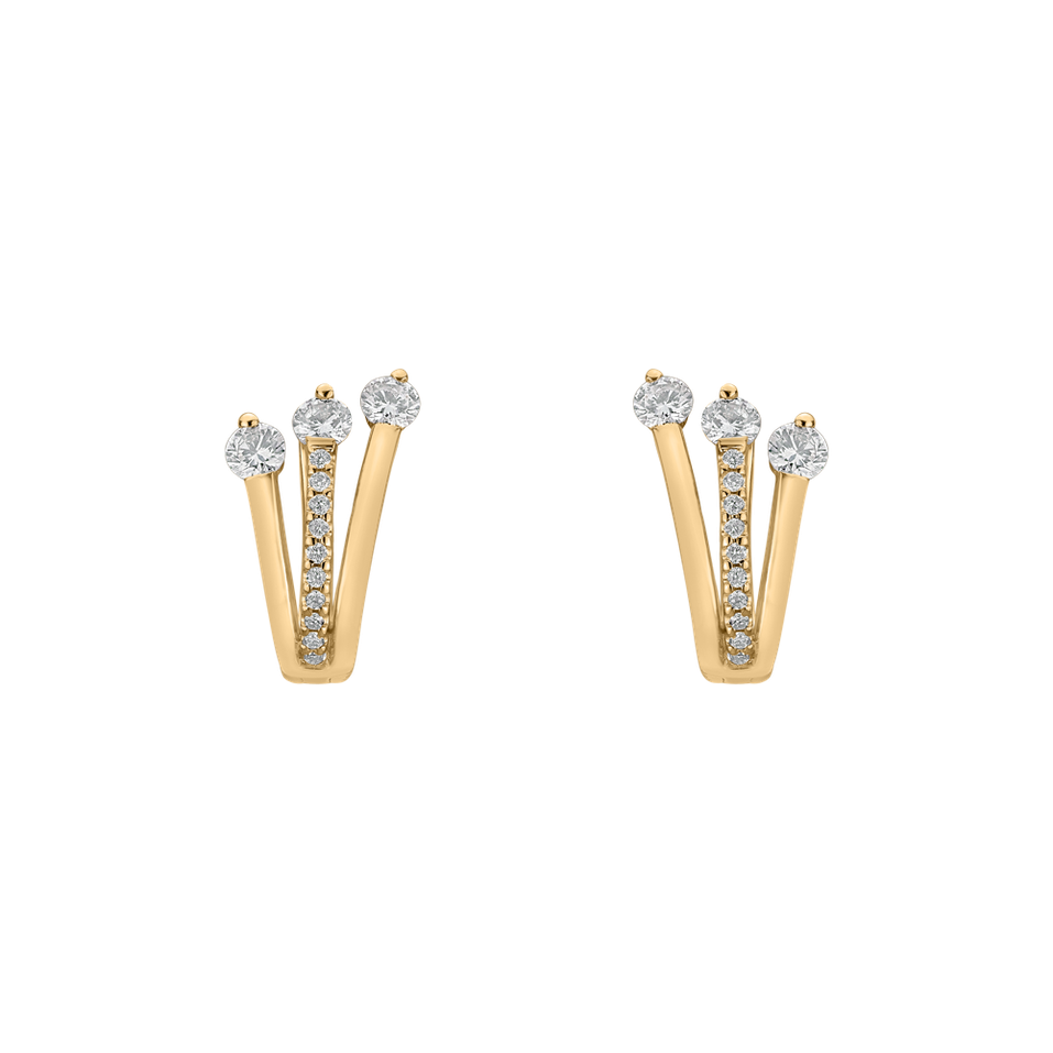 Náušnice s diamanty Dream Secret