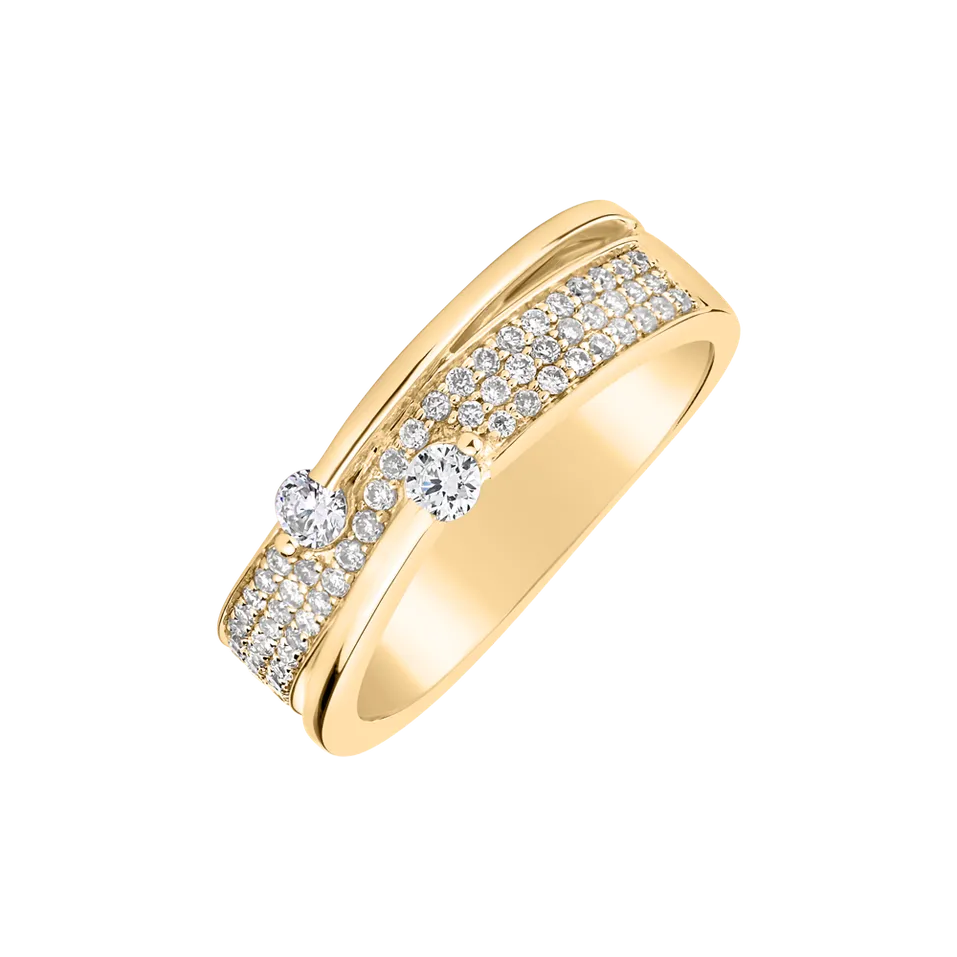 Prsten s diamanty Amazing Symphony