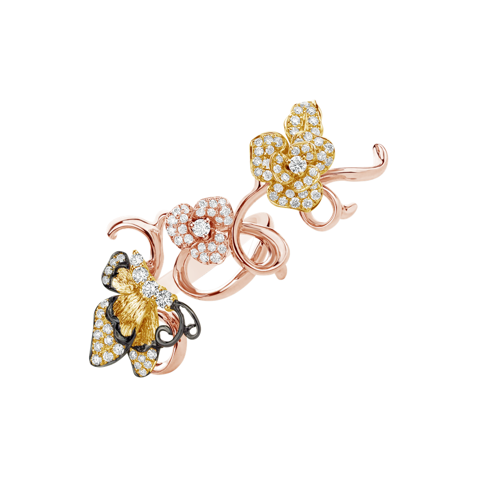 Prsten s diamanty Venus Garden