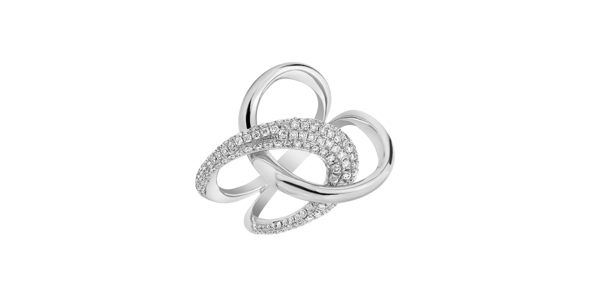 Prsten s diamanty Tangled Diamond
