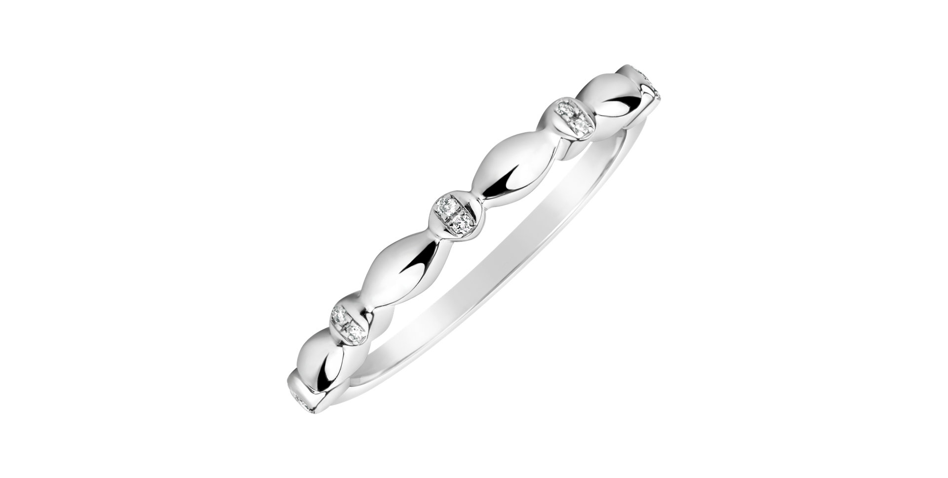 Prsten s diamanty Simplicity