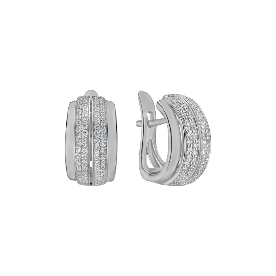 Náušnice s diamanty Amazing Secret