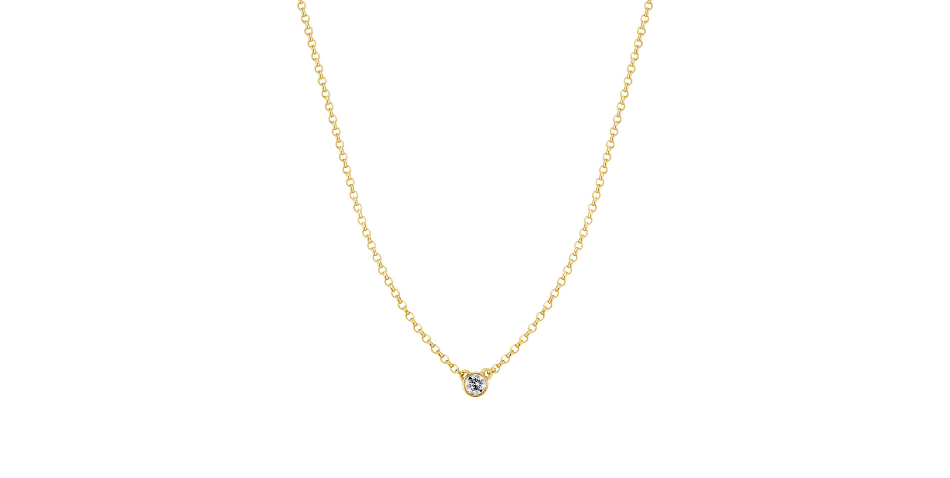 Náhrdelník s diamantem Phoebe