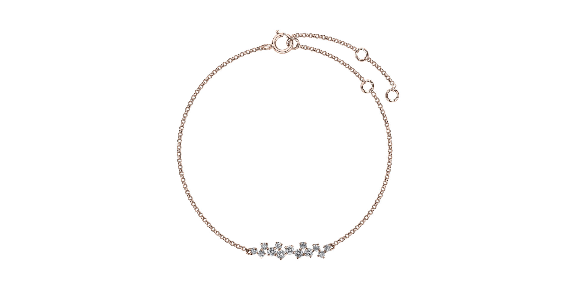 Náramek s diamanty Espagnes