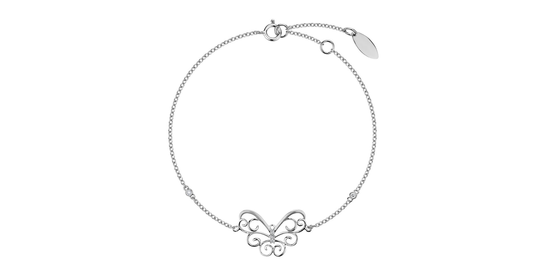 Náramek s diamanty Endless Dream