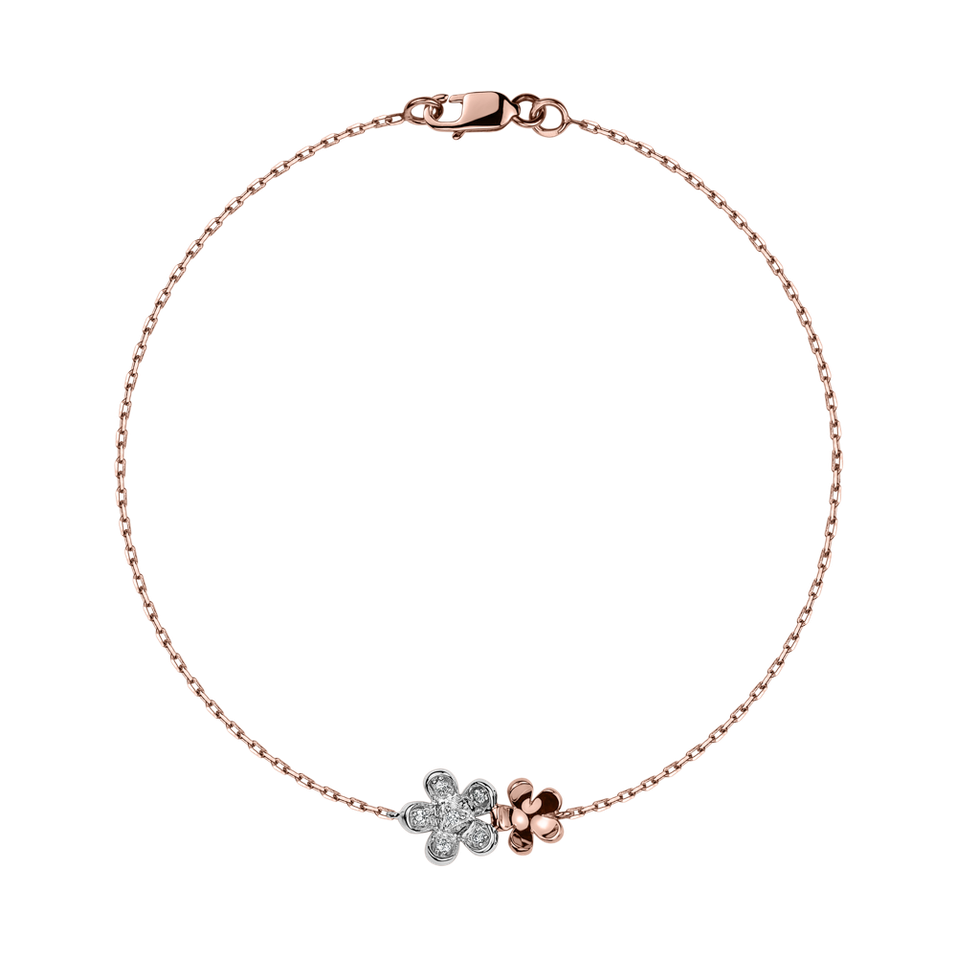 Náramek s diamanty Dream Pettals