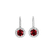 Náušnice s rubínem a diamanty Orion Duchess2