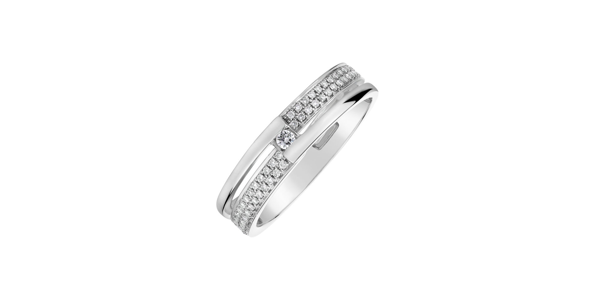 Prsten s diamanty Sparkling Andromeda