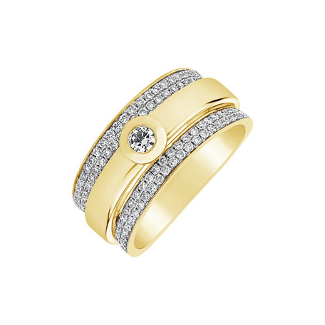 Prsten s diamanty Mélanie Cold