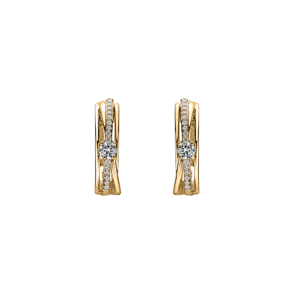 Náušnice s diamanty Lady Cosmos