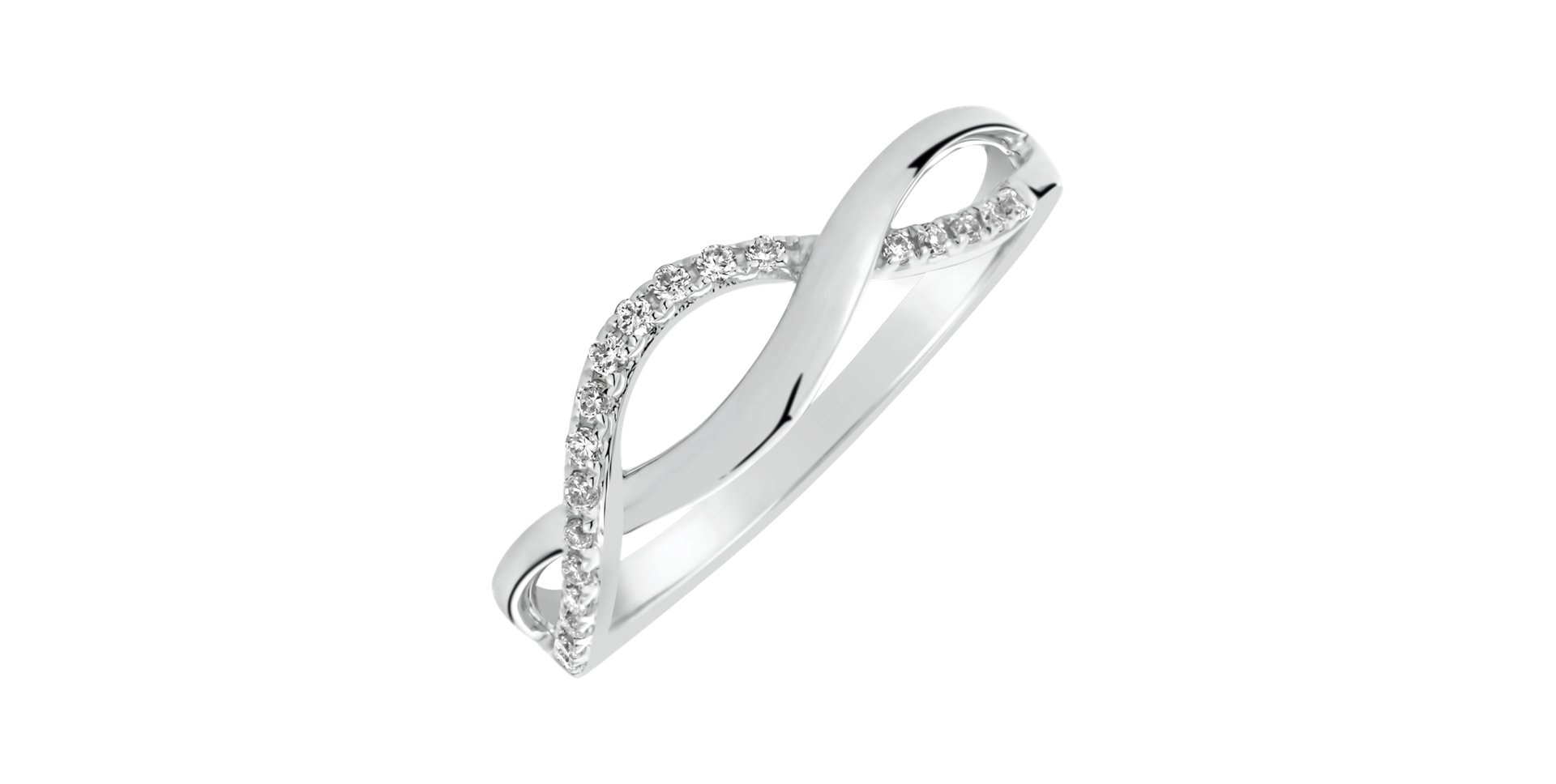 Prsten s diamanty Lucid Elegance