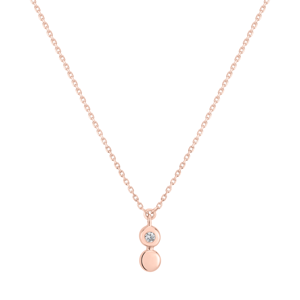 Náhrdelník s diamantem Witching Dots