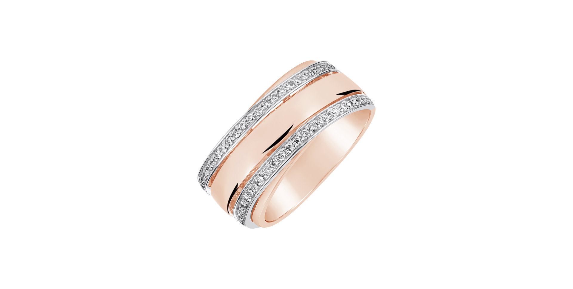 Prsten s diamanty Charming Andromeda