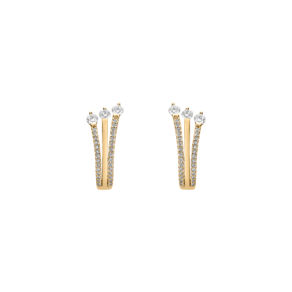 Náušnice s diamanty Dream Secret