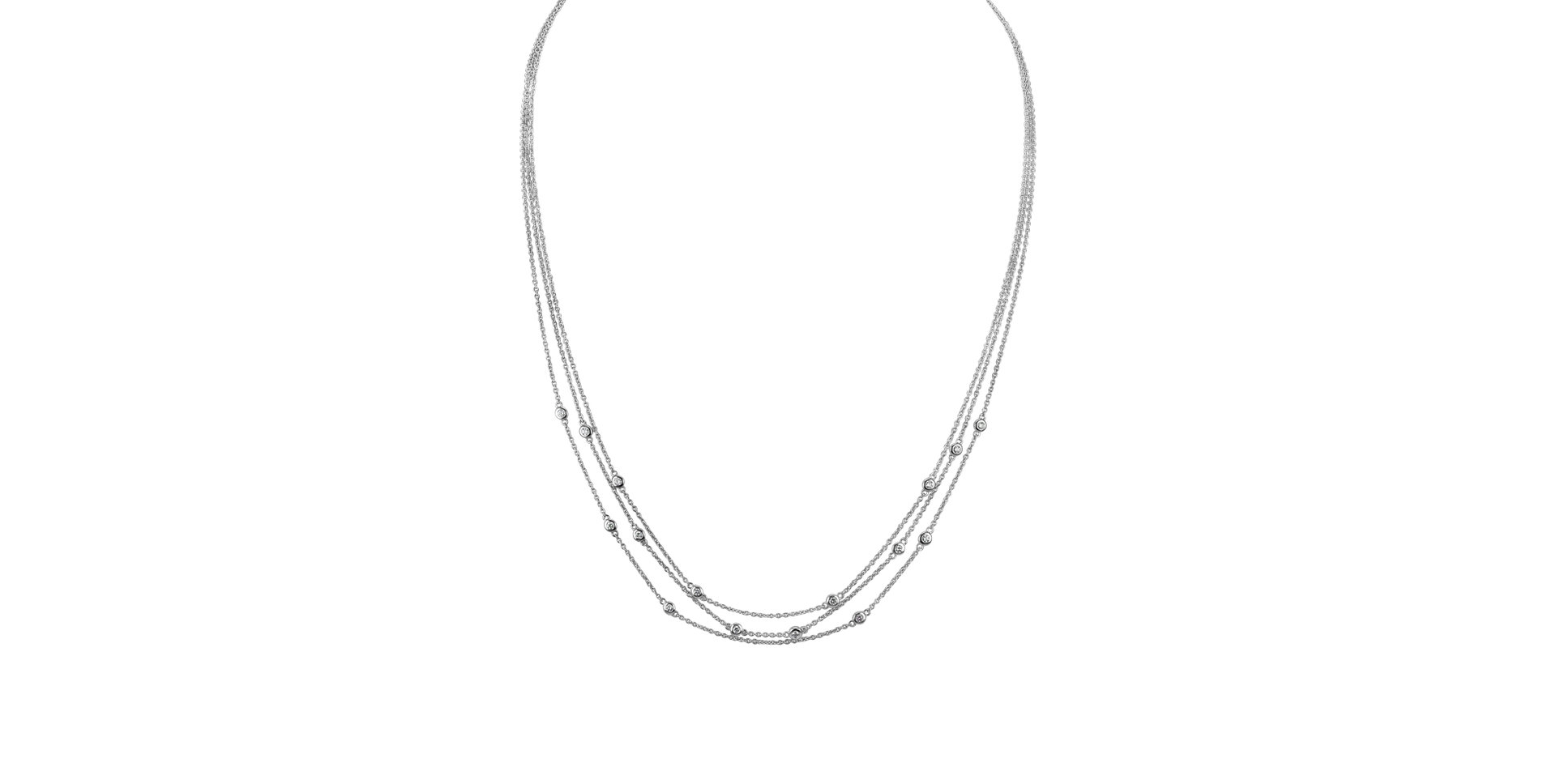 Náhrdelník s diamanty Twinkling Starlight