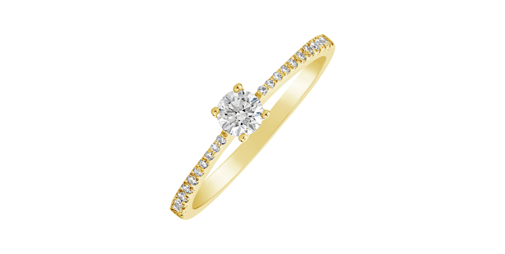 Prsten s diamanty Glittery Love