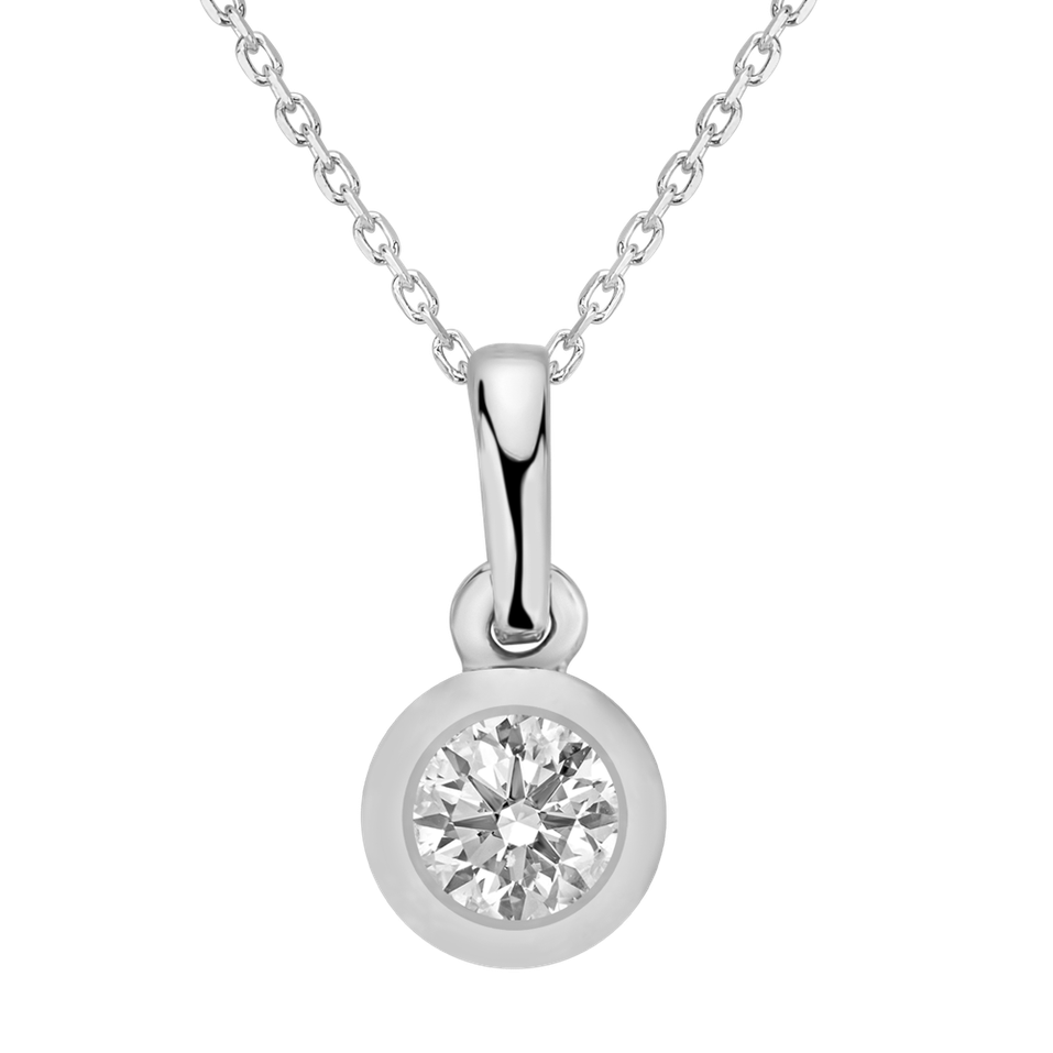 Přívěsek s diamantem Dots