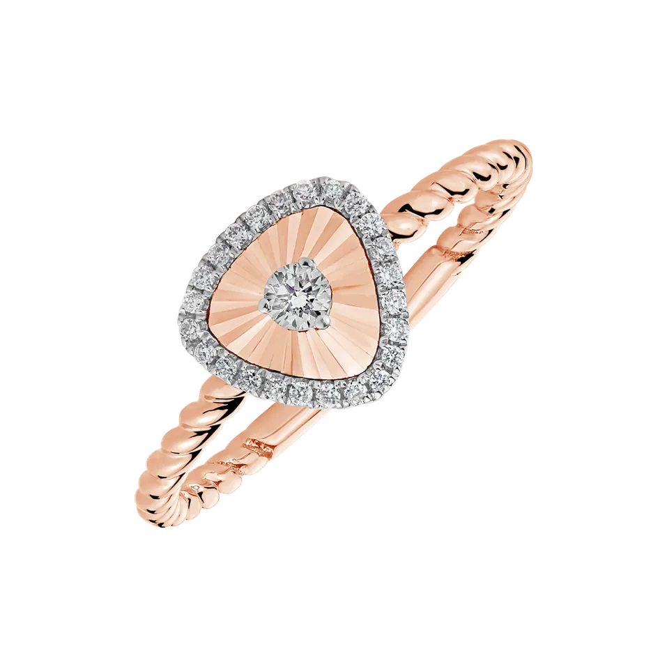 Prsten s diamanty Luxury Caress