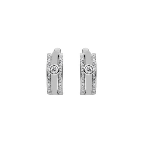 Náušnice s diamanty Fairytale Sparkle