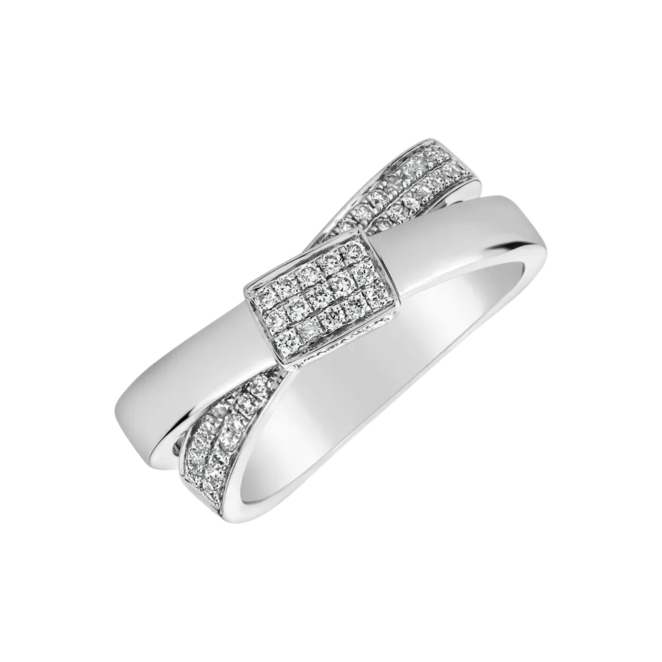 Prsten s diamanty Amazing Ribbon