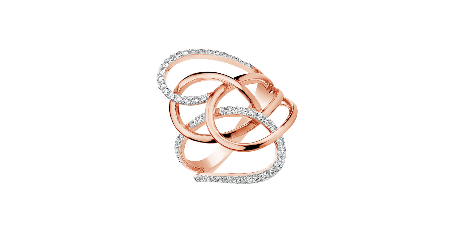 Prsten s diamanty Agnès