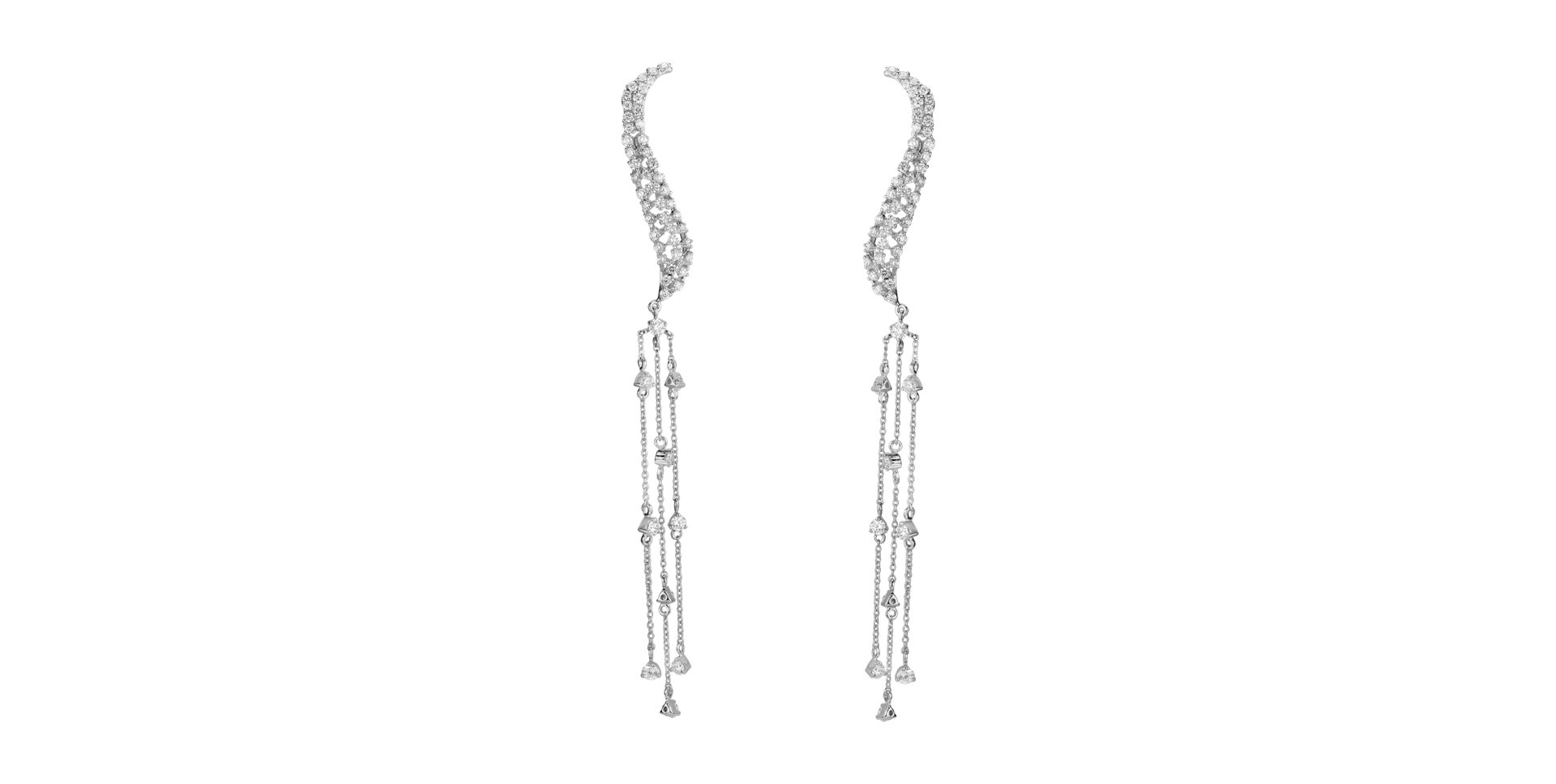 Náušnice s diamanty Obrien