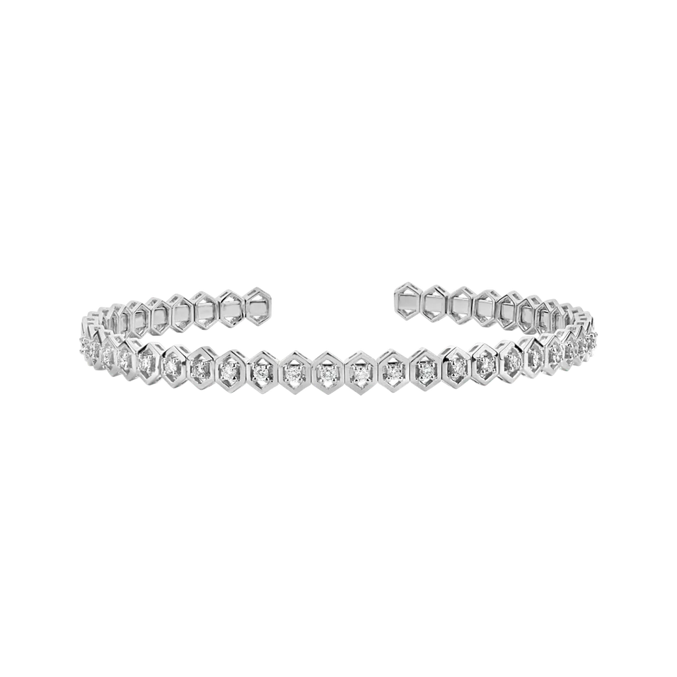 Náramek s diamanty Glossy Highness