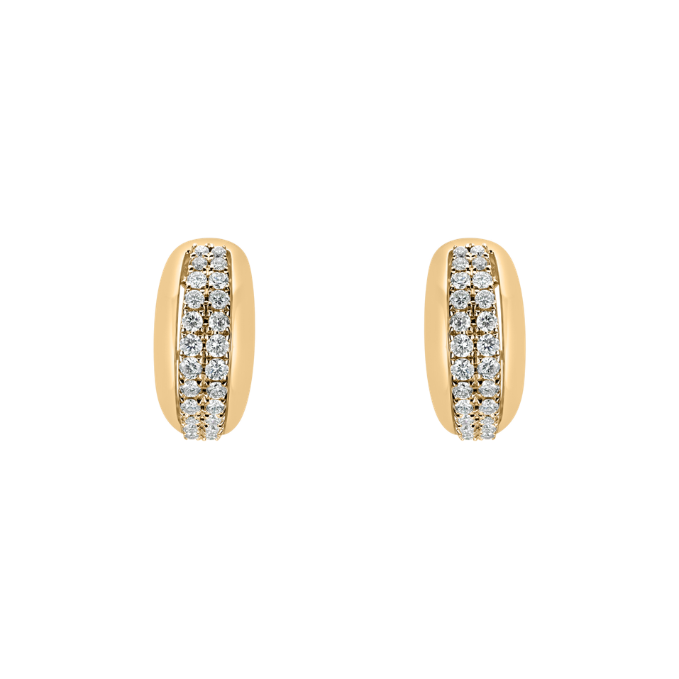 Náušnice s diamanty Sunshine Tears