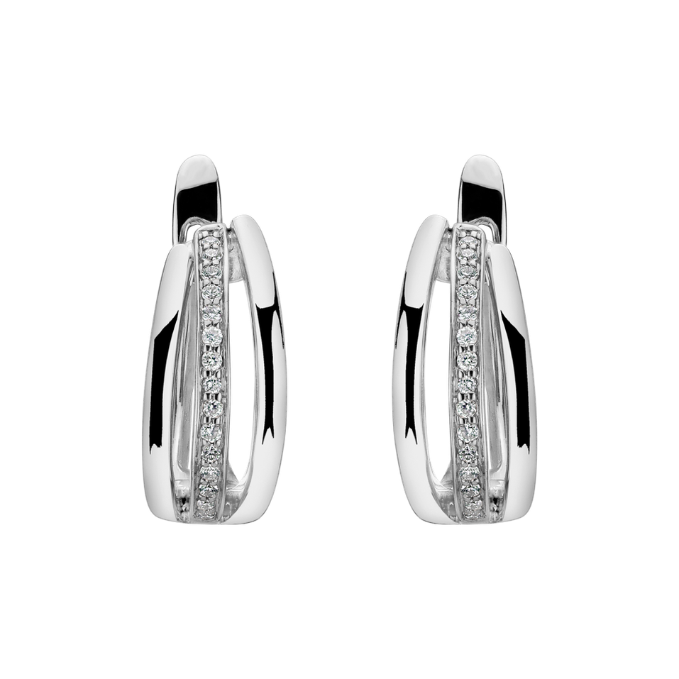 Náušnice s diamanty Vanessa