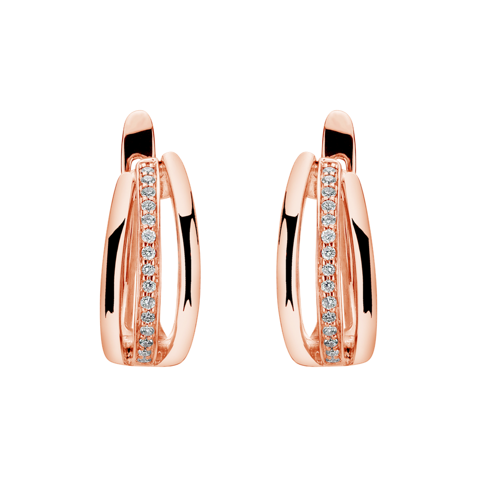 Náušnice s diamanty Vanessa