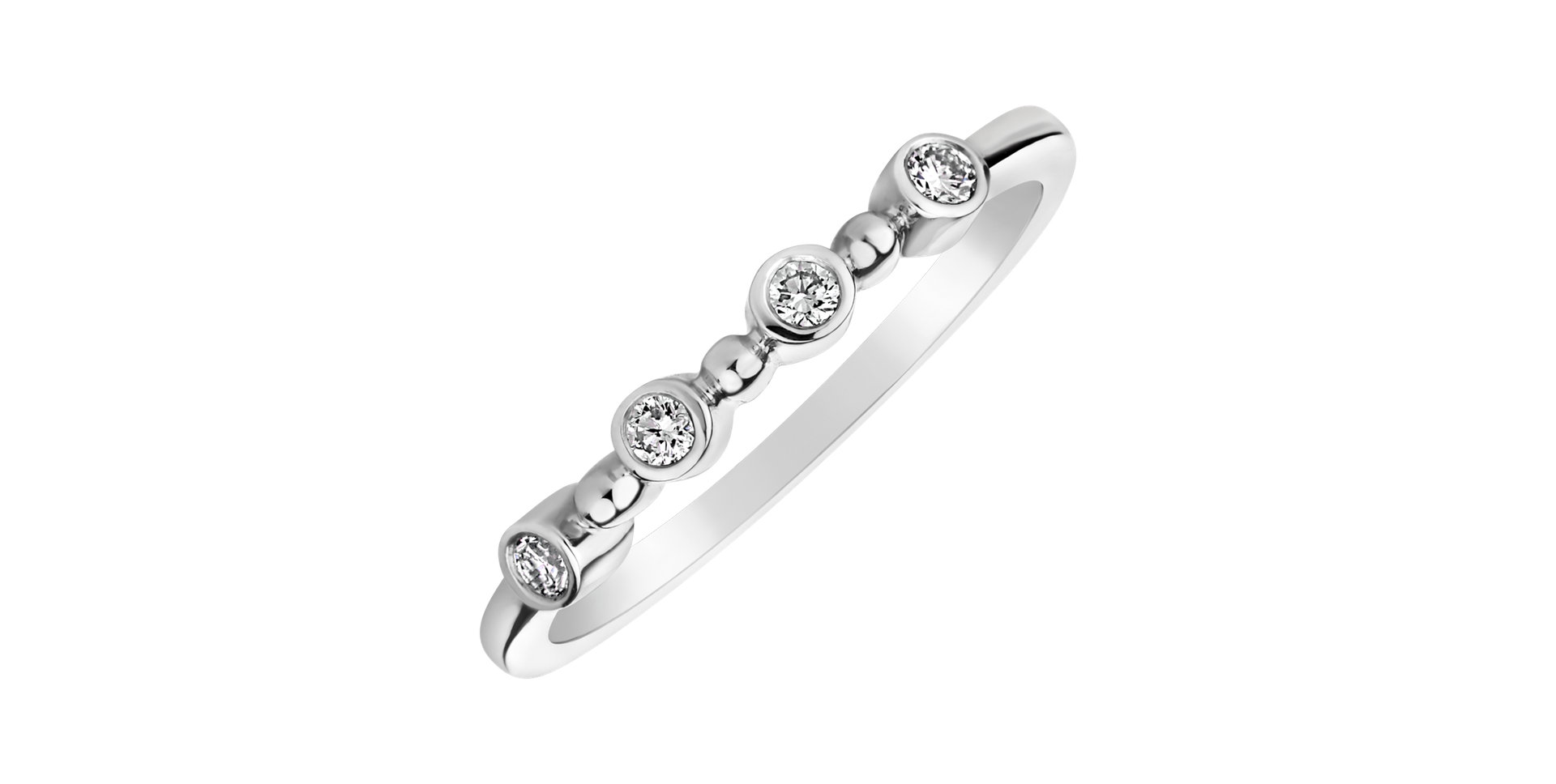 Prsten s diamanty Simplicity