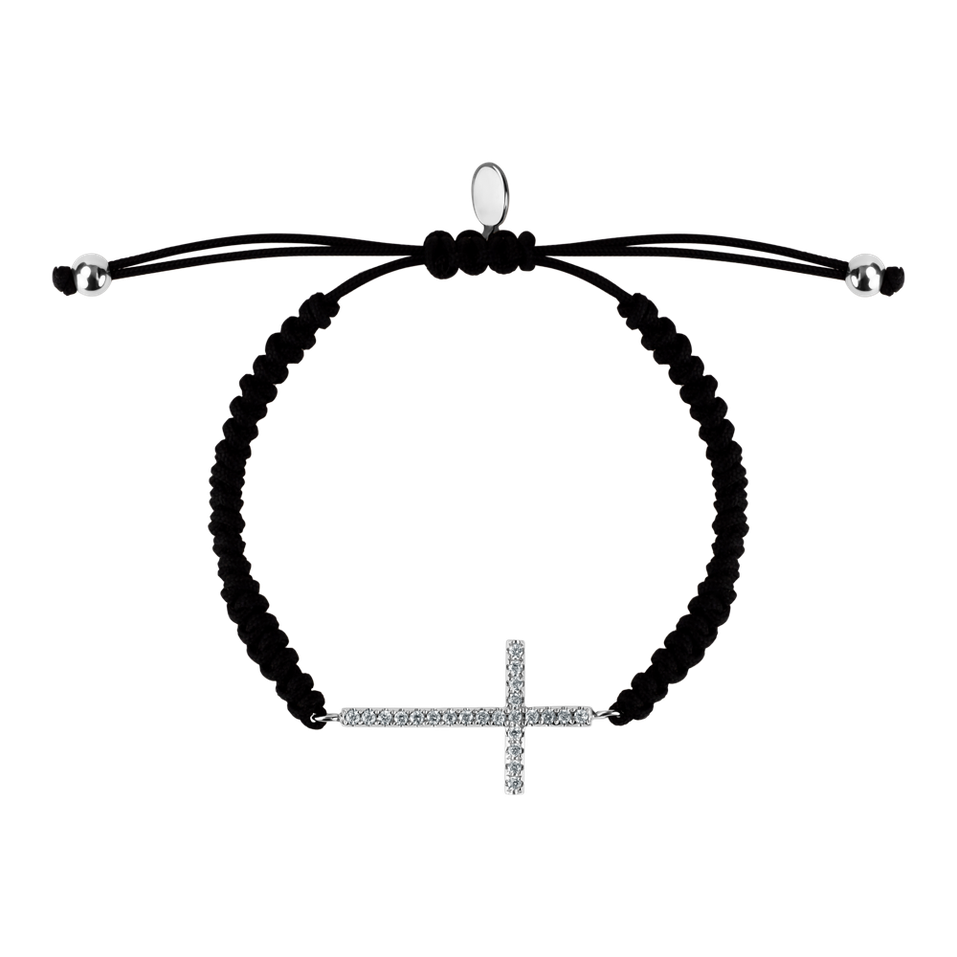 Náramek s diamanty Angel Message