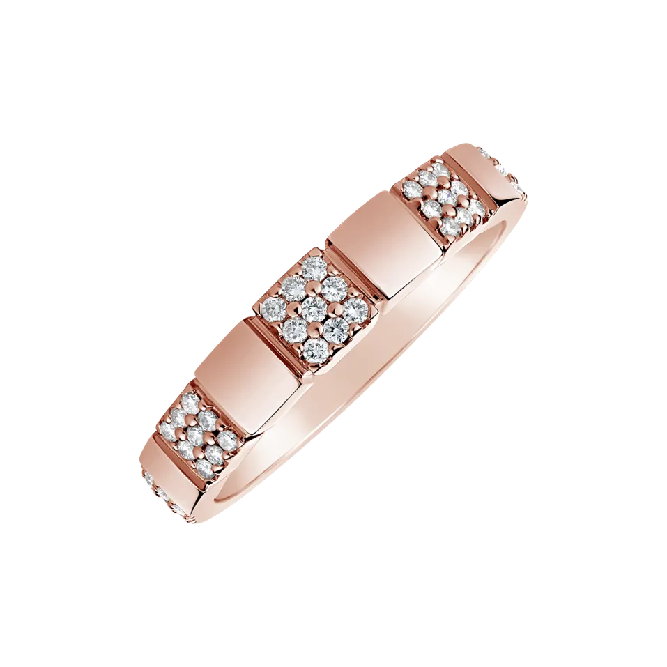 Prsten s diamanty Mila