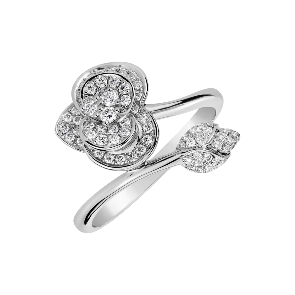 Prsten s diamanty Garden Rhytm