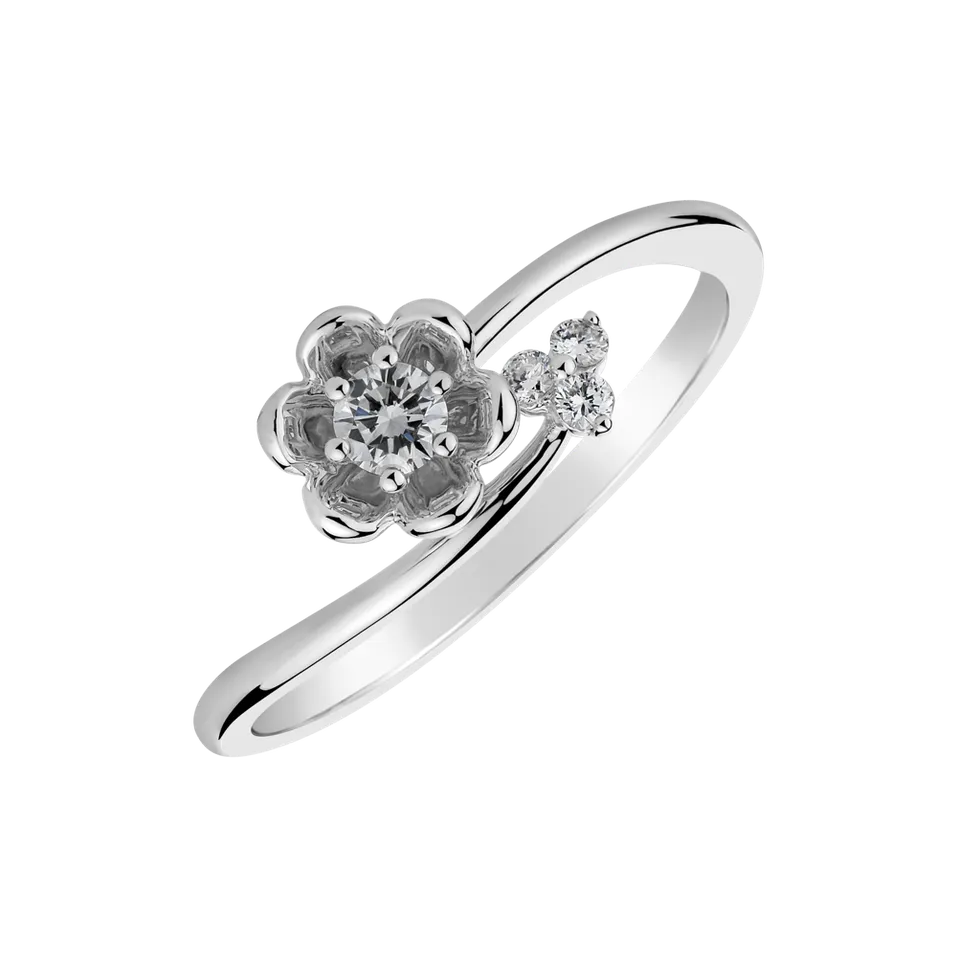 Prsten s diamanty Fressia