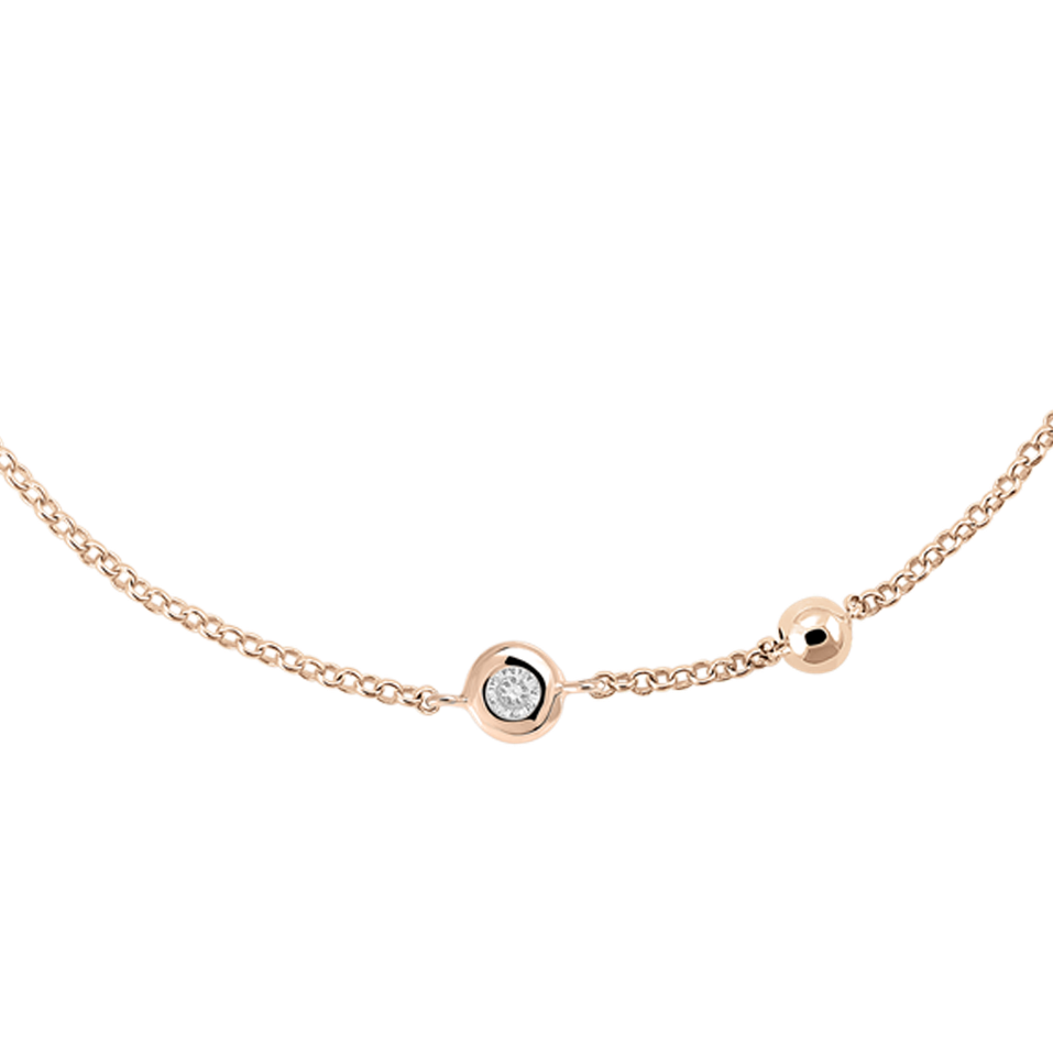 Náramek s diamantem Sky Message