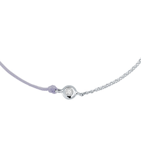 Diamantový náramek se šňůrkou Effect Diamond