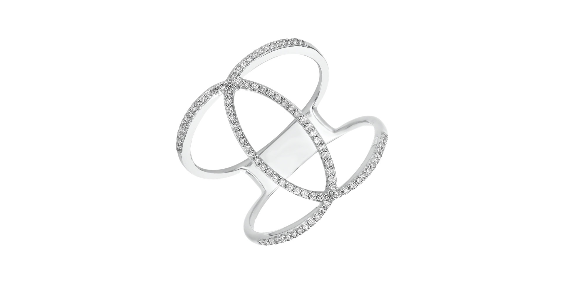 Prsten s diamanty Diamond Galaxy